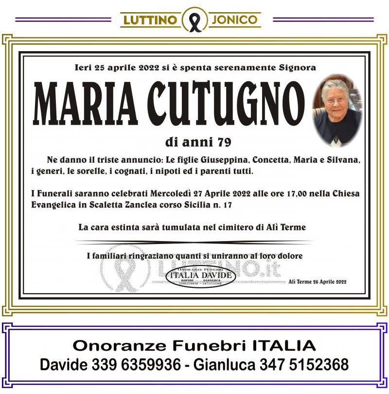Maria  Cutugno